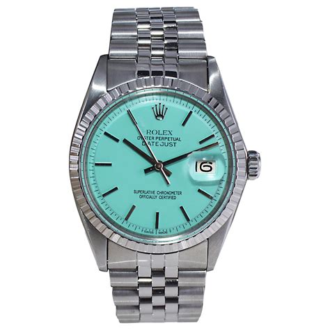 rolex datejust tiffany and co|rolex tiffany dial for sale.